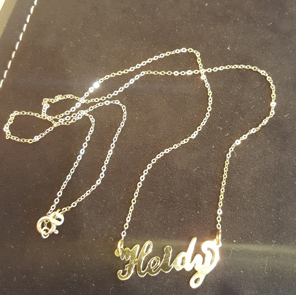 Name Chain Simple Style single plate - Picture 2 of 4